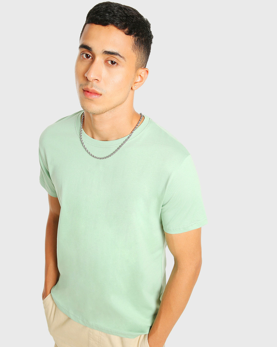 Buy Men's Green Tshirt Online at Bewakoof