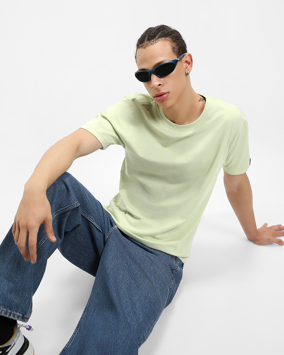 Buy Men's Green Tshirt Online at Bewakoof