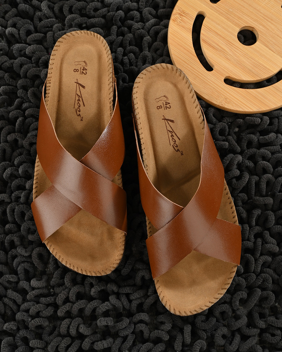 Buy Men's Tan Sandals Online in India at Bewakoof