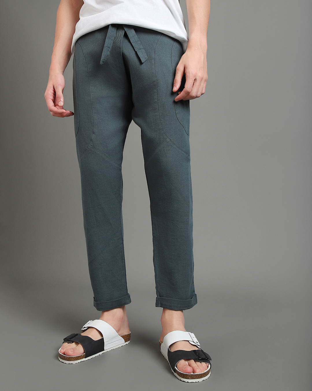 Buy Men's Teal Blue Hippy Pants Online at Bewakoof
