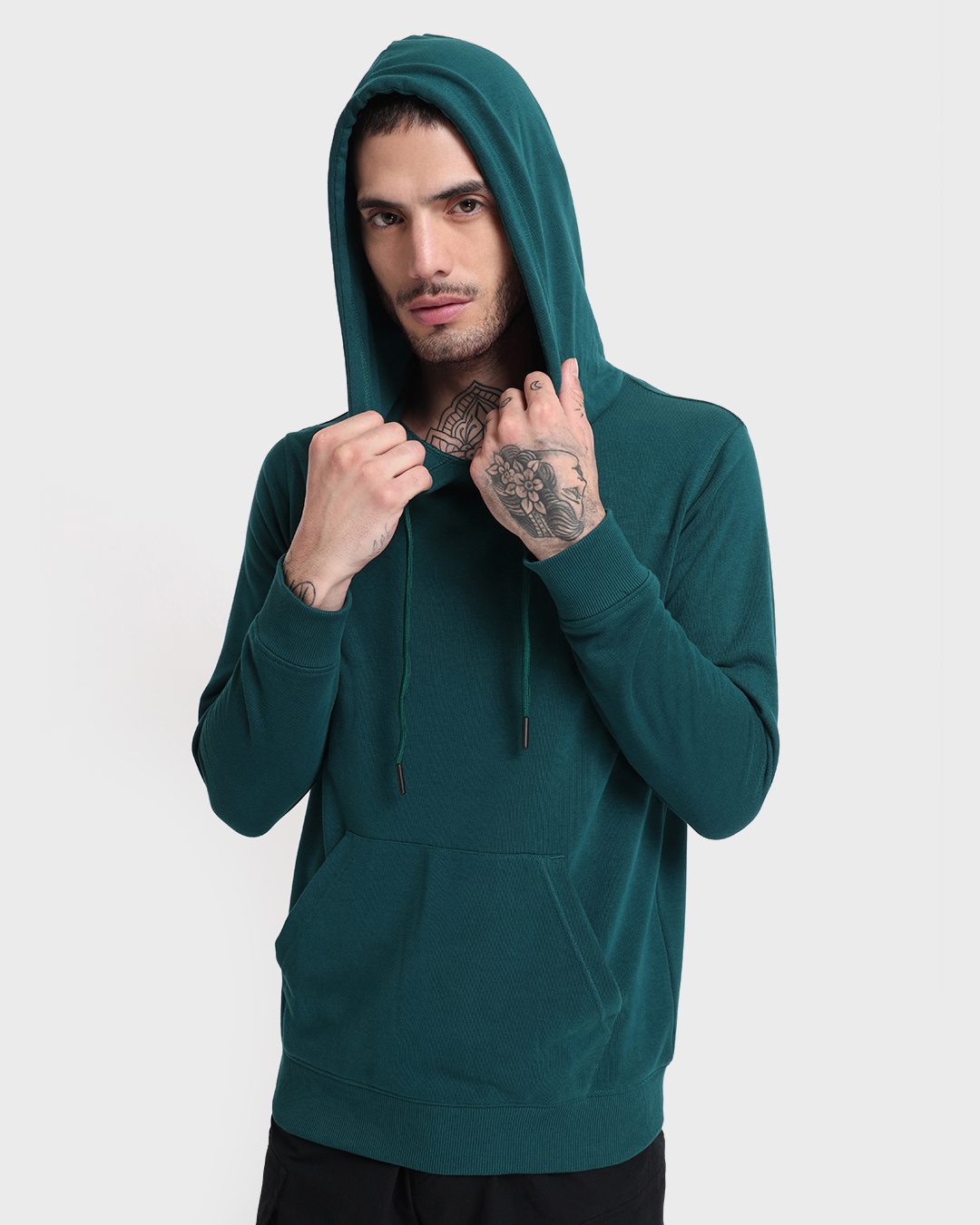 Rite of Passage Dark Teal Hoodie for Men (USA Size)