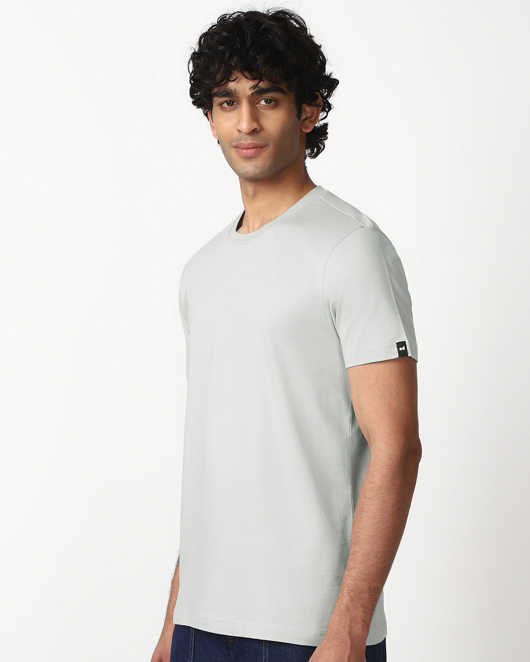 Shop Men's Vapour Blue T-shirt-Back