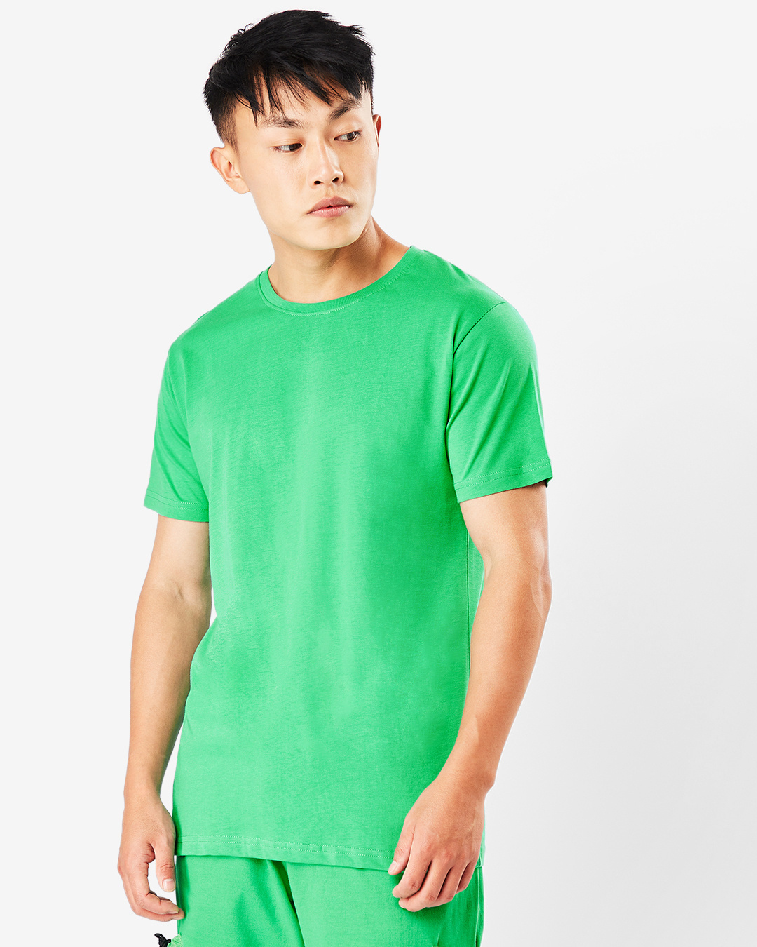 Shop Men's Varsity Green T-shirt-Back