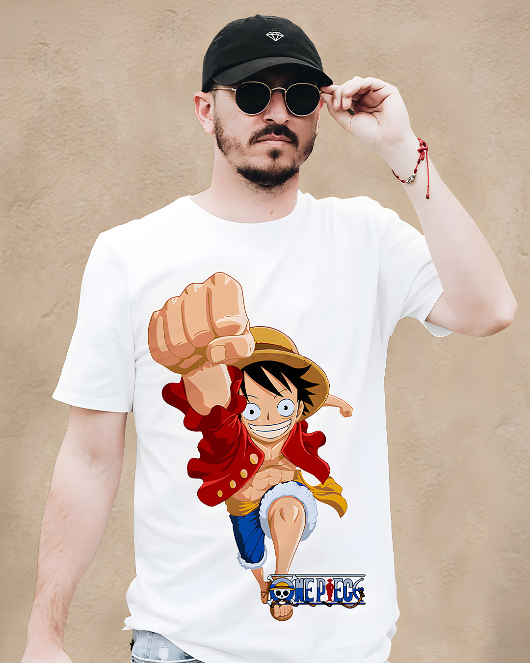 One piece Luffy Combo tshirt  Sleekandpeek