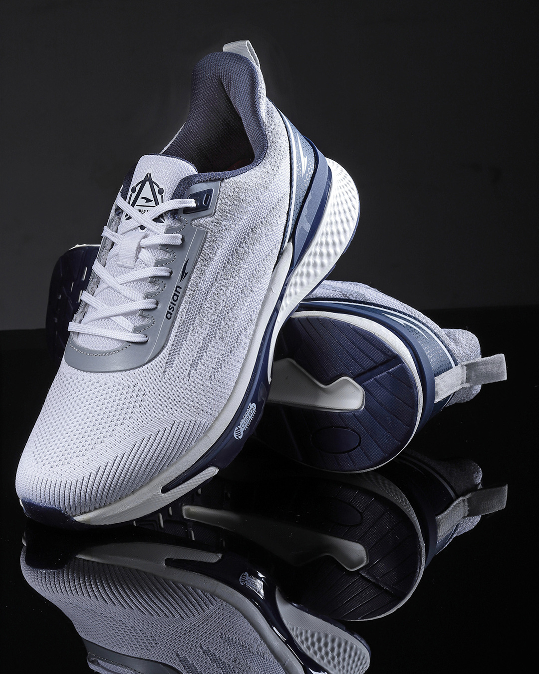 mens blue walking shoes