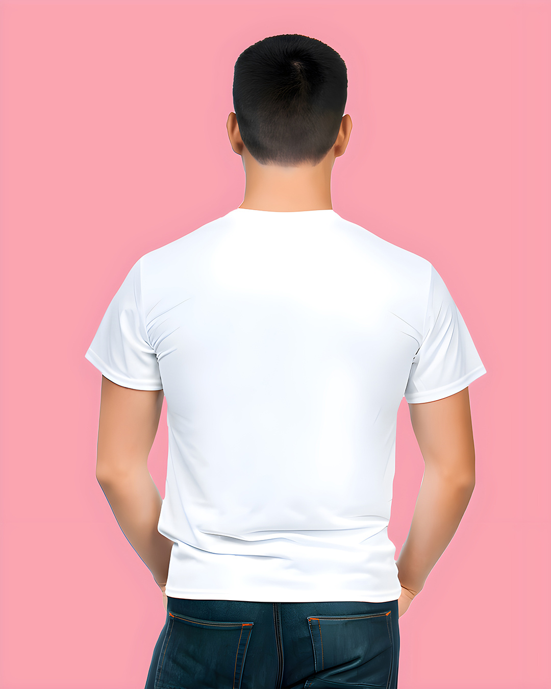 Shop Men's White Born to Sleep Typography T-shirt-Back