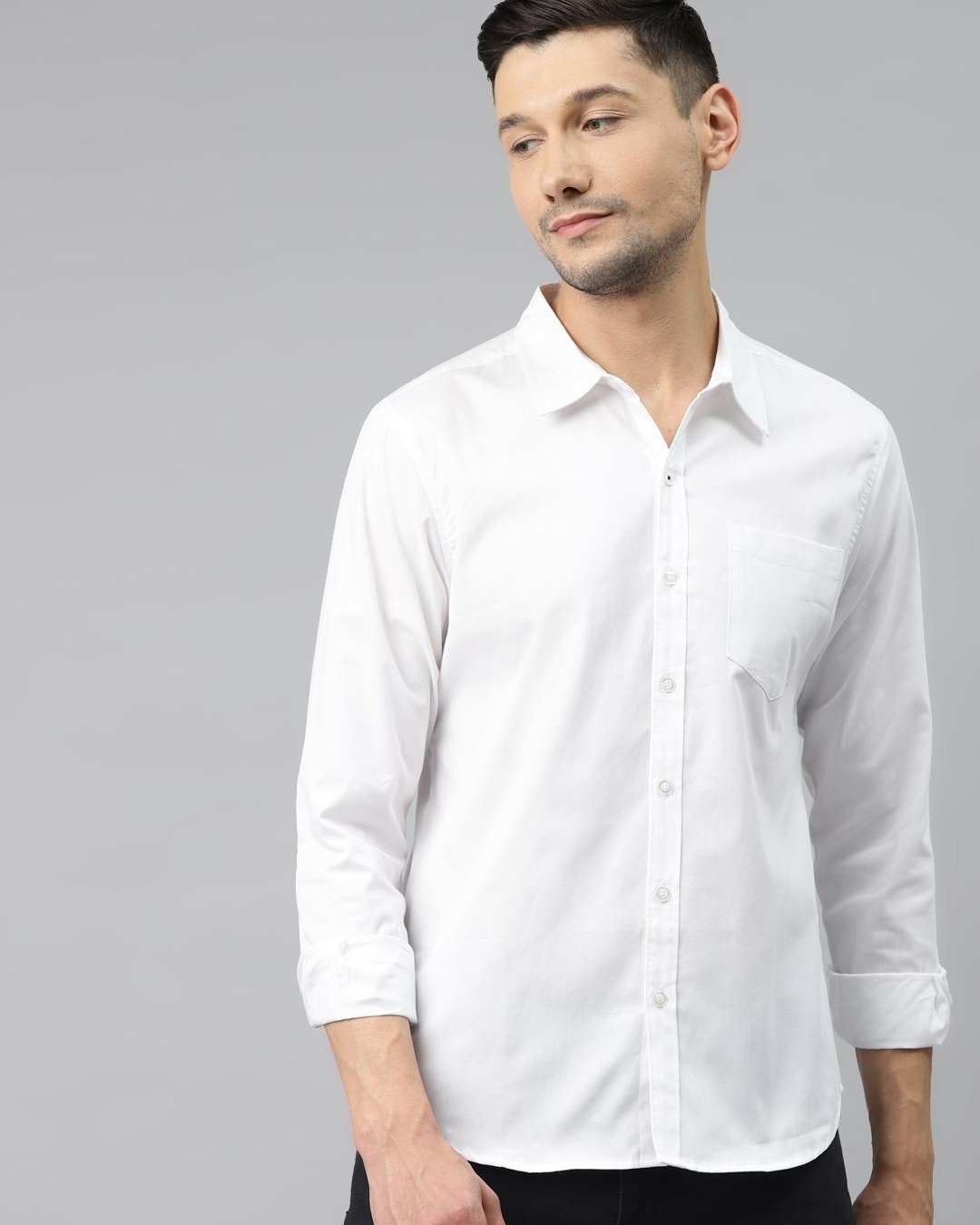 Buy Men's White Casual Shirt Online at Bewakoof