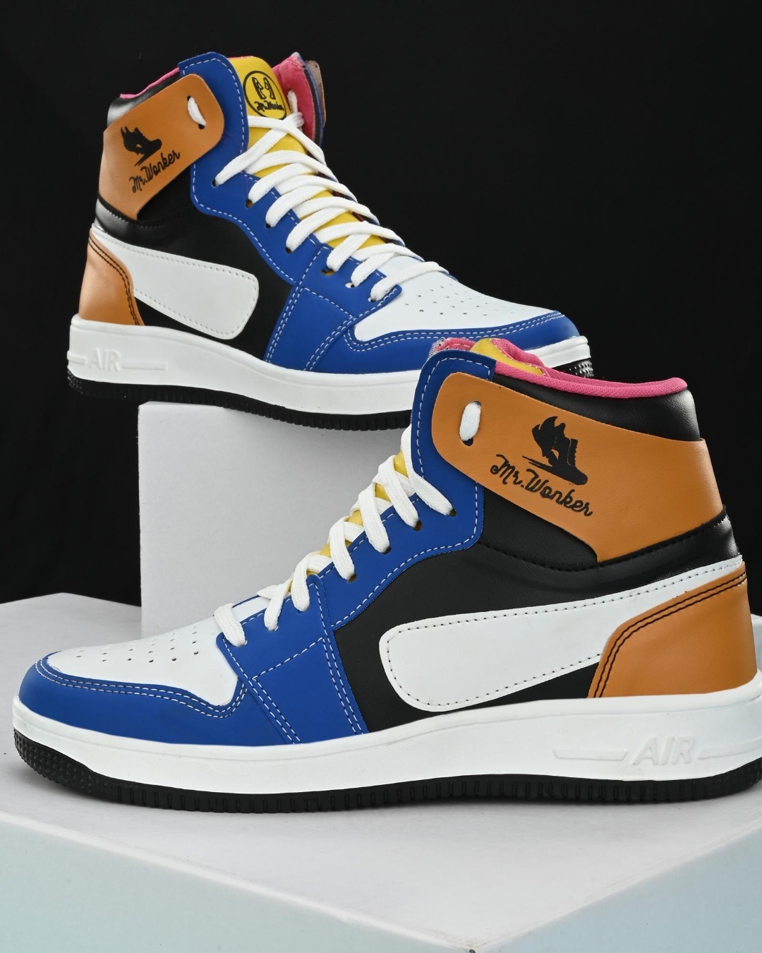 colour block sneakers