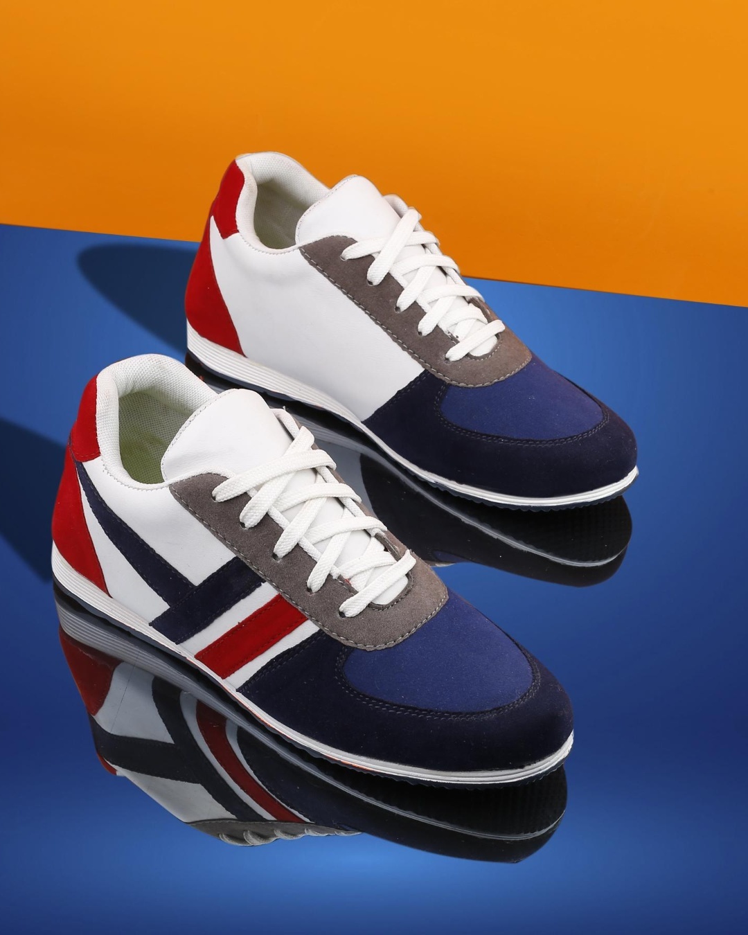 colour block sneakers