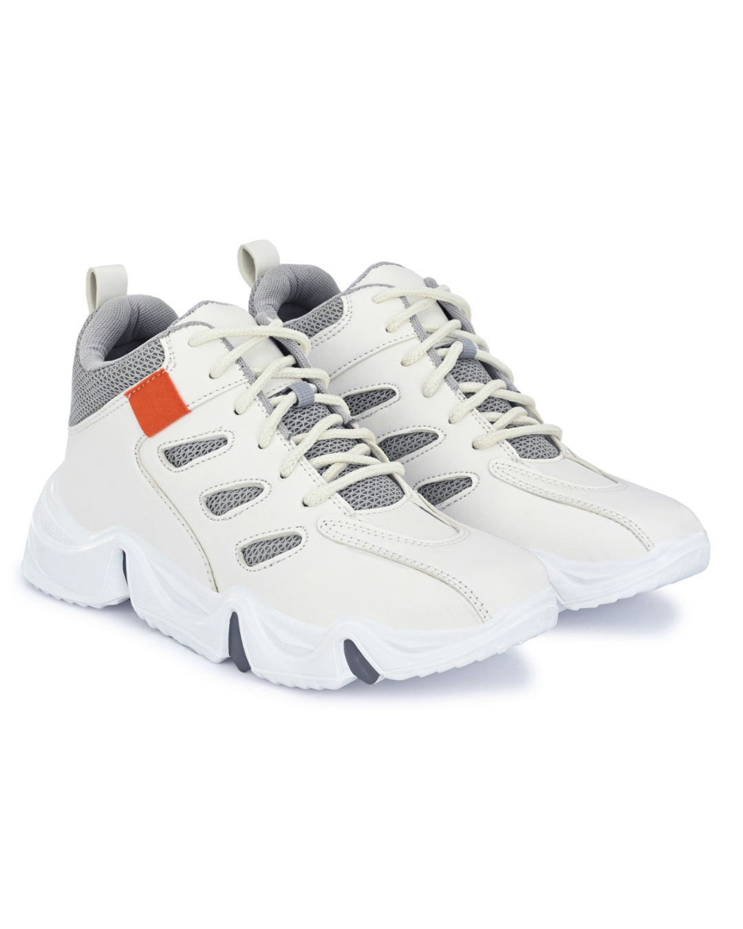 mens white designer trainers