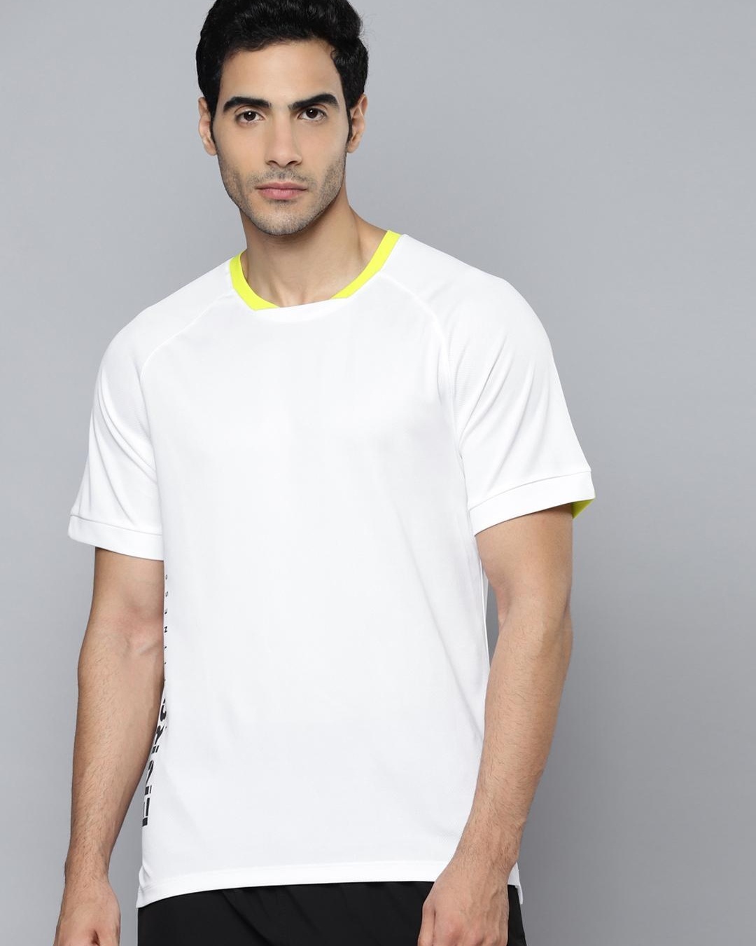 Shop Men's White Enroute Typography Slim Fit T-shirt-Back