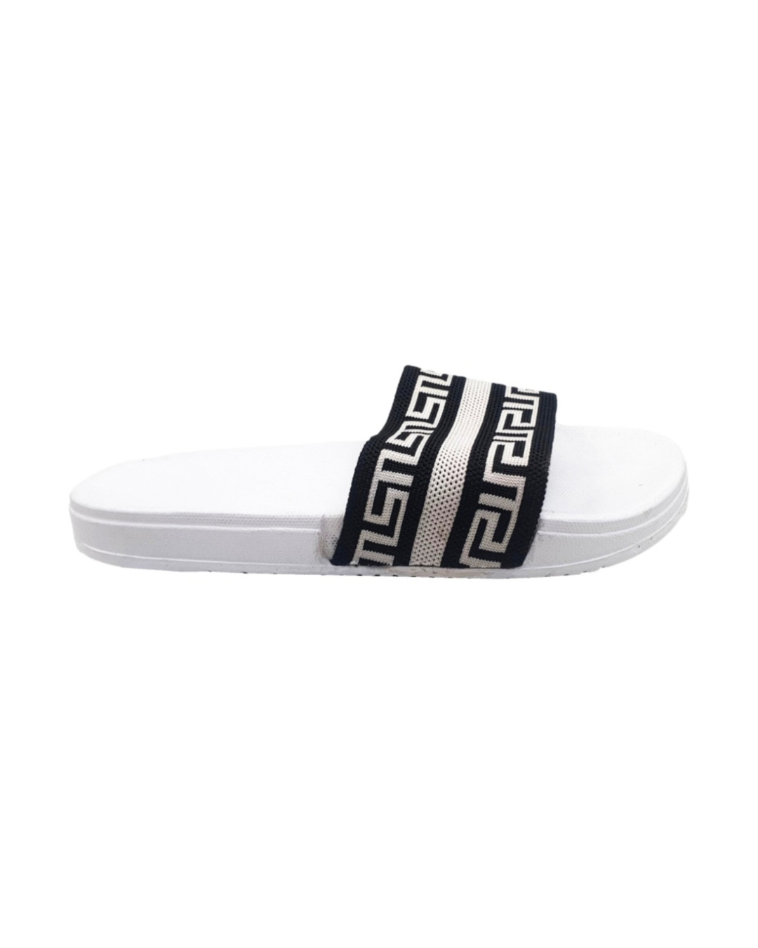 Shop Men's White Sliders-Back