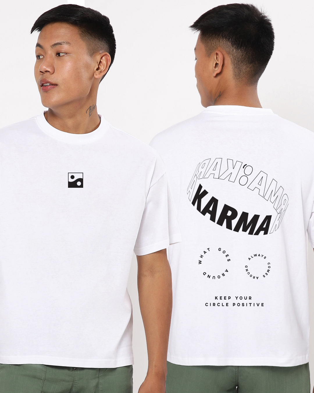 karma t shirt bewakoof