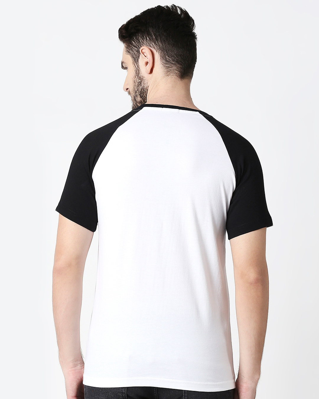 Shop Men's White KKR Batsman Typography T-shirt-Back