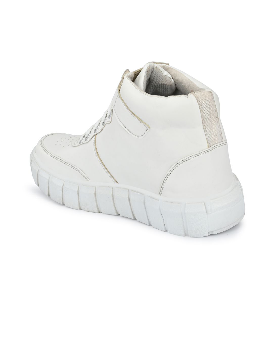 Shop Men's White Lightweight Casual Shoes-Back