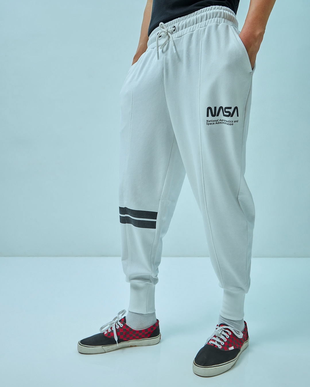 Nasa sweatpants white deals