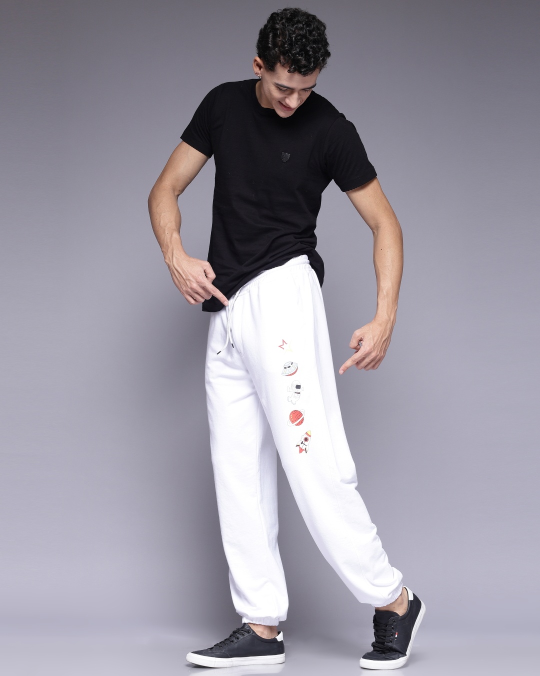 Nasa discount white joggers