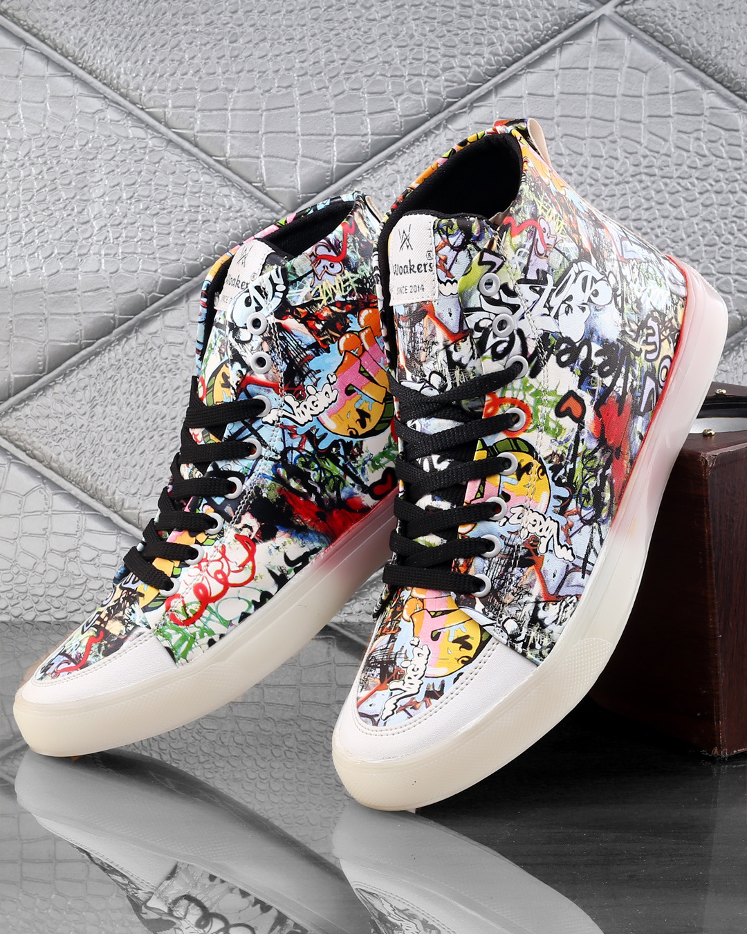 High Top White Sneaker