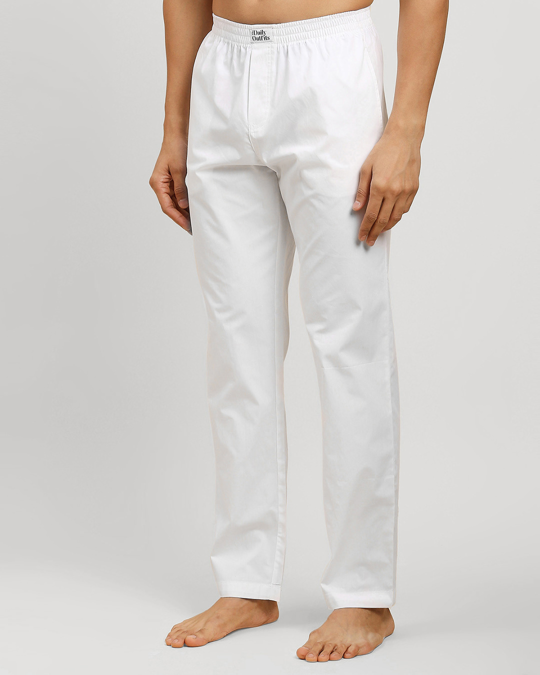 Shop Men's White Pyjamas-Back