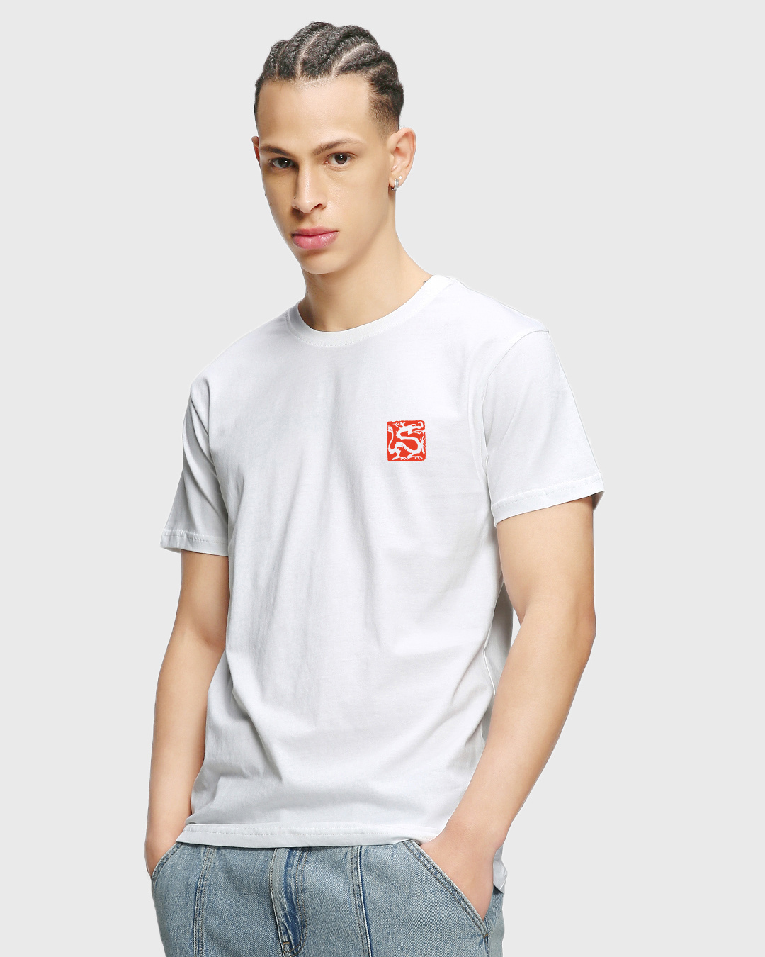 Buy Men's White Ronin Graphic Printed T-shirt Online at Bewakoof