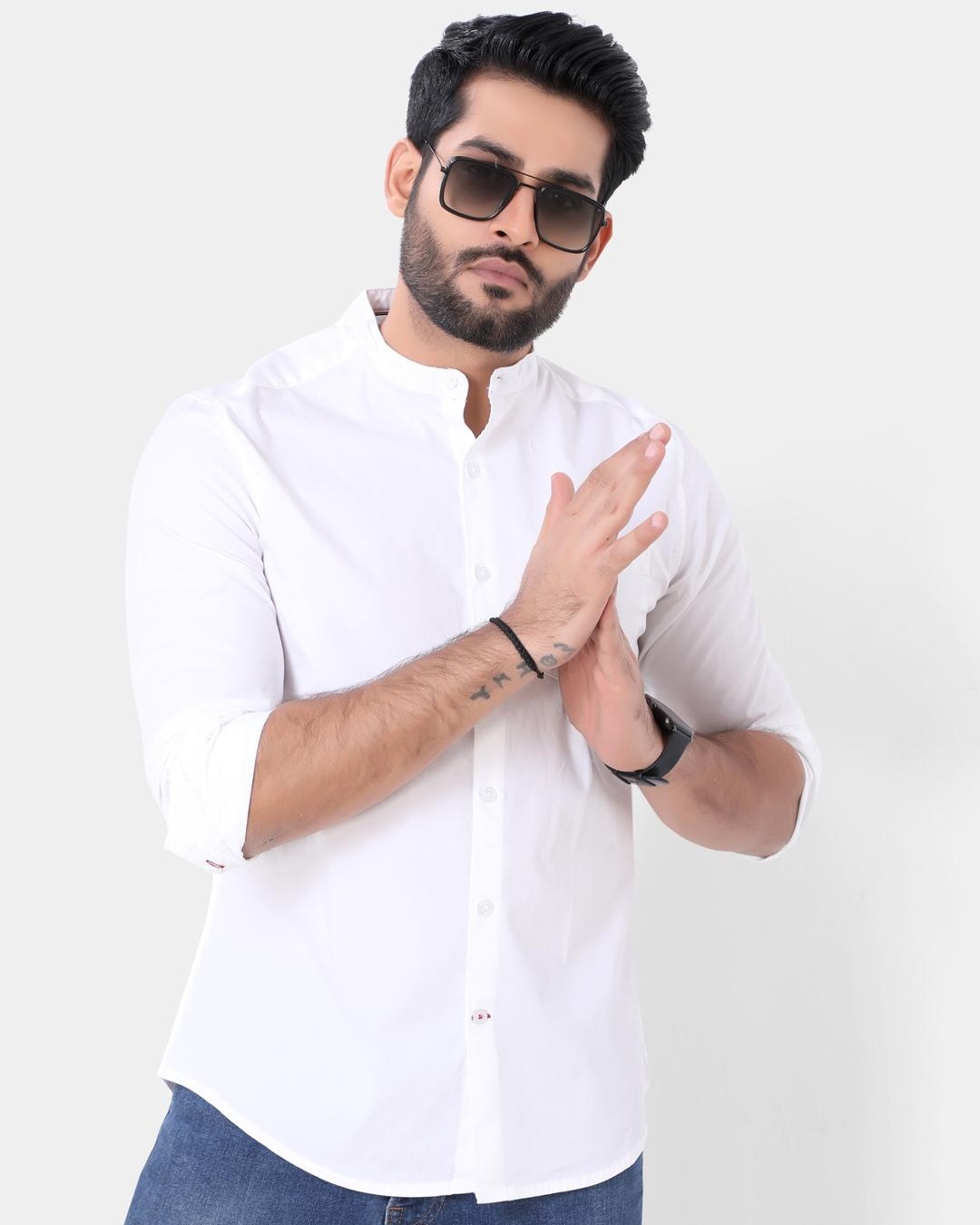 Buy Men's White Shirt Online at Bewakoof