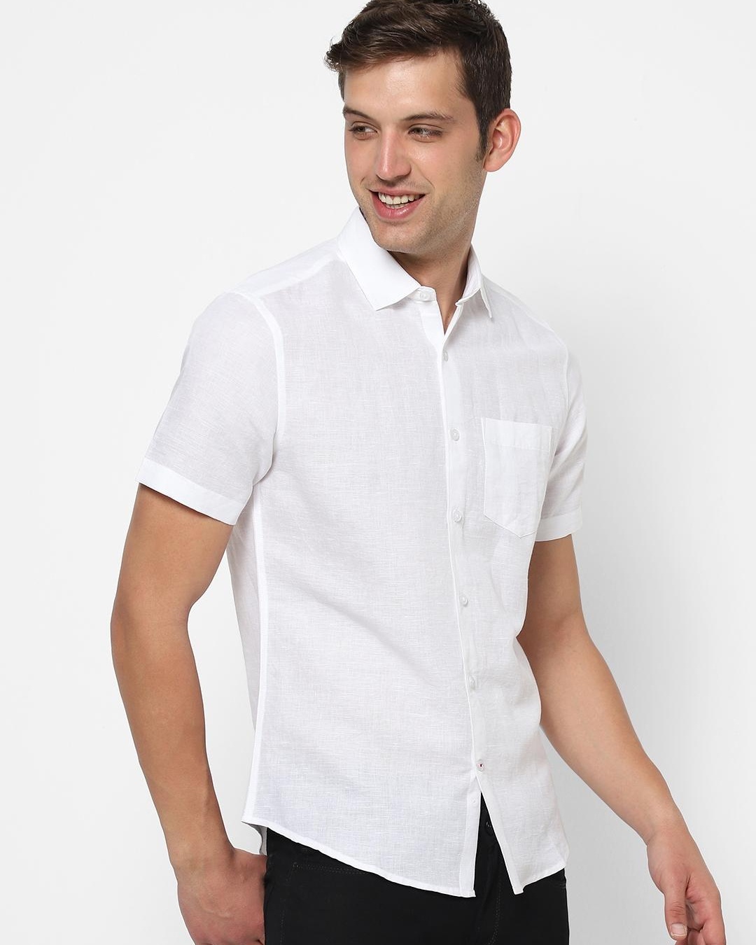 Buy Men's White Shirt Online at Bewakoof