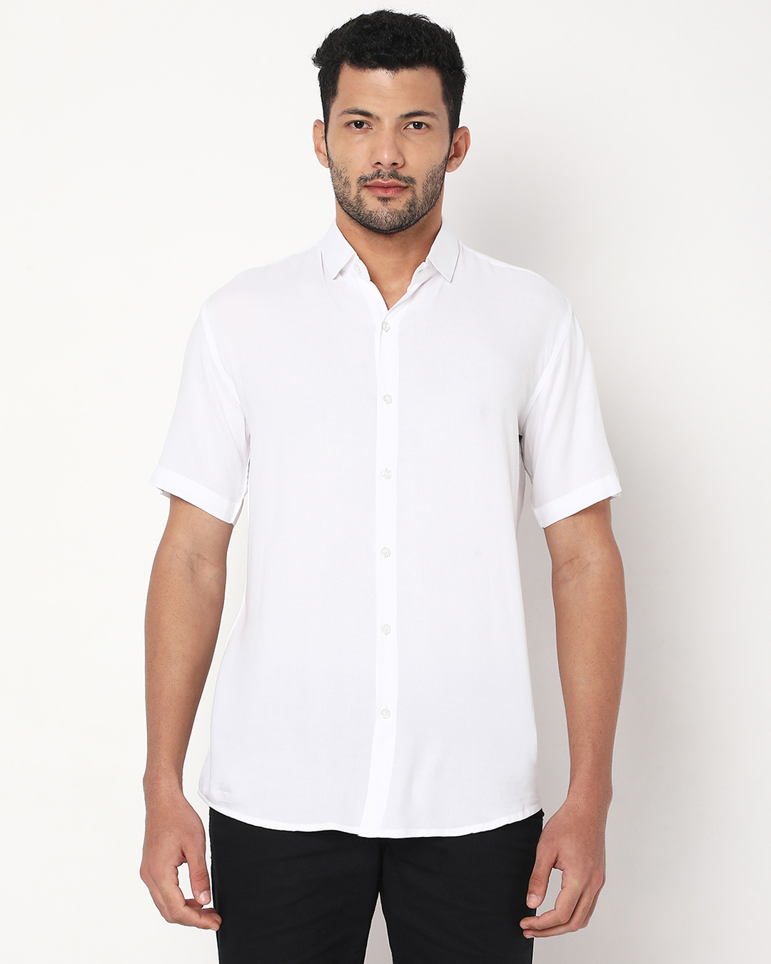 Buy Men's White Shirt Online at Bewakoof