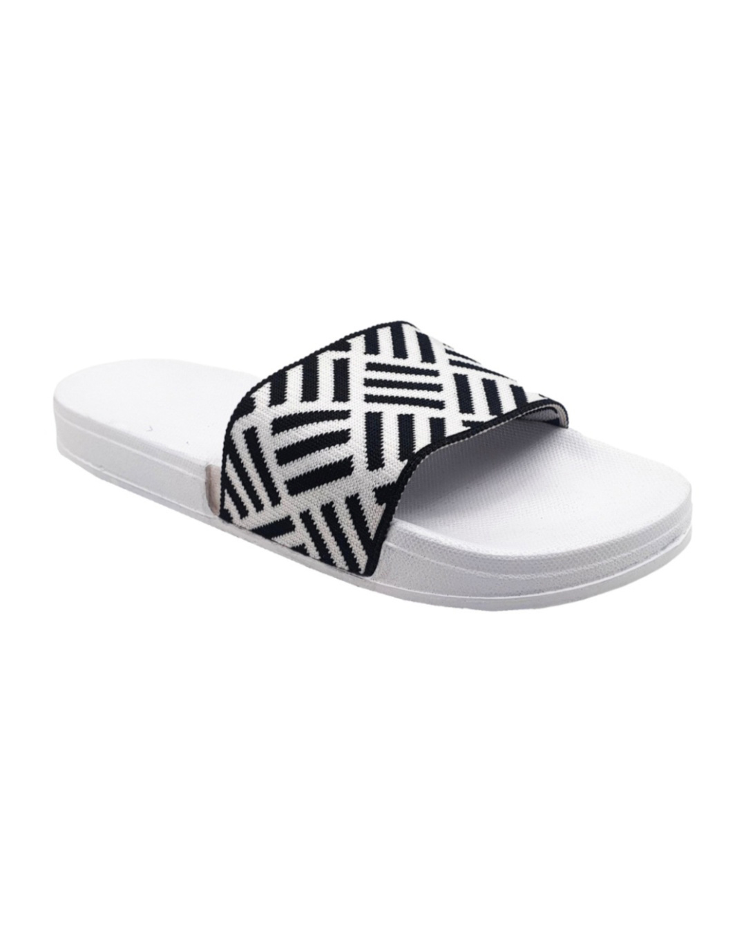 Shop Men's White Sliders-Back
