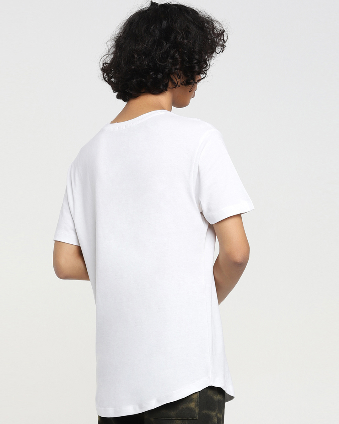 Shop Men's White Take Me Out Graphic Printed T-shirt-Back