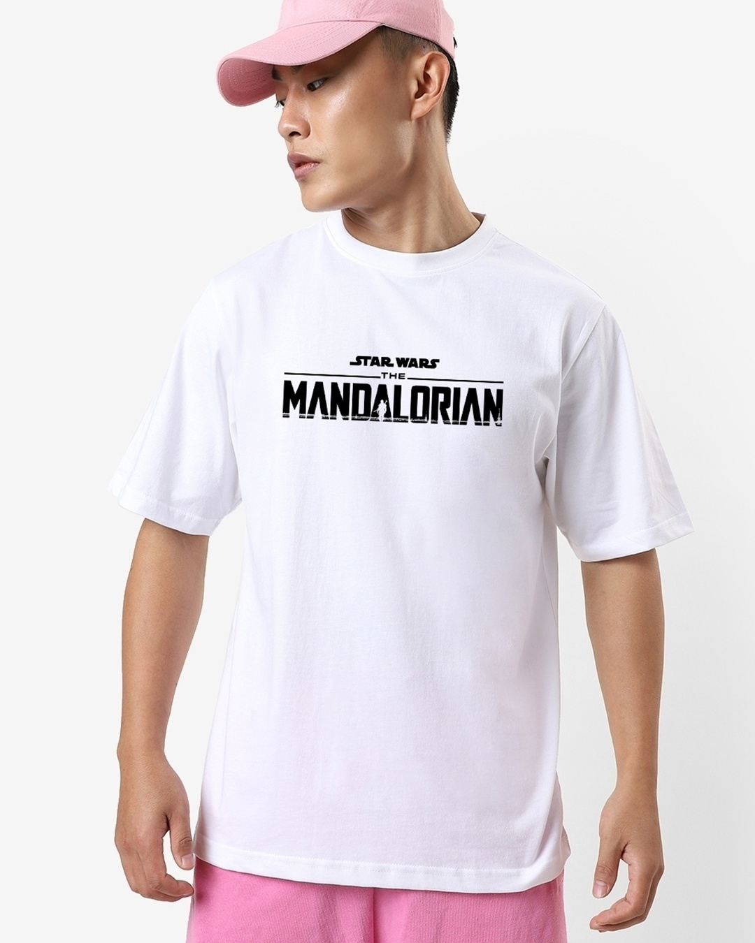 Shop Men's White This Is The Way Graphic Printed Oversized T-shirt-Back