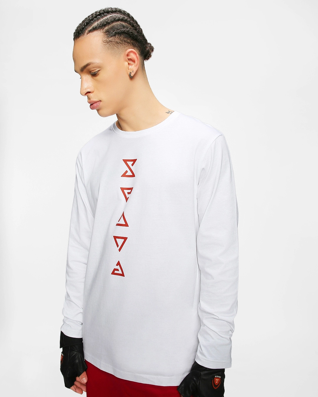 Shop Men's White Witcher of Rivia Graphic Printed T-shirt-Back