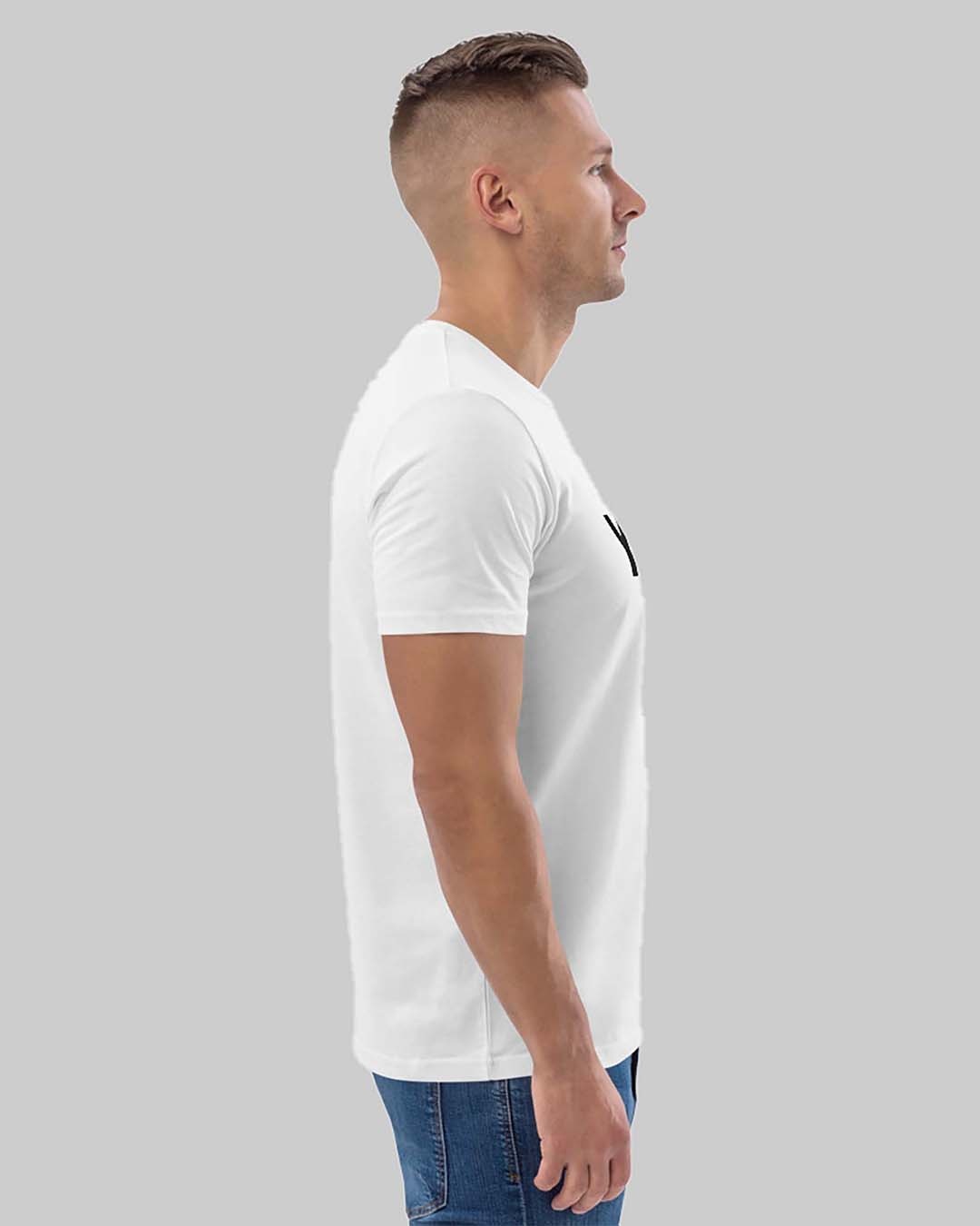 Shop Men's White You Suck Typography T-shirt-Back