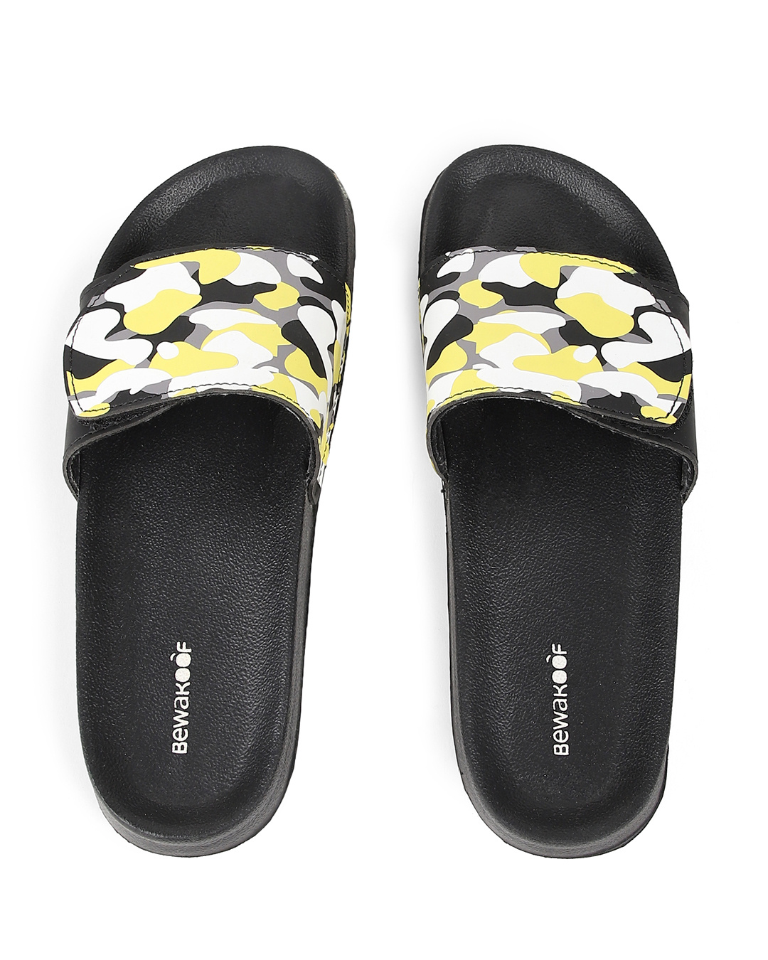 Shop Men's Yellow Camo Adjustable Slider-Back