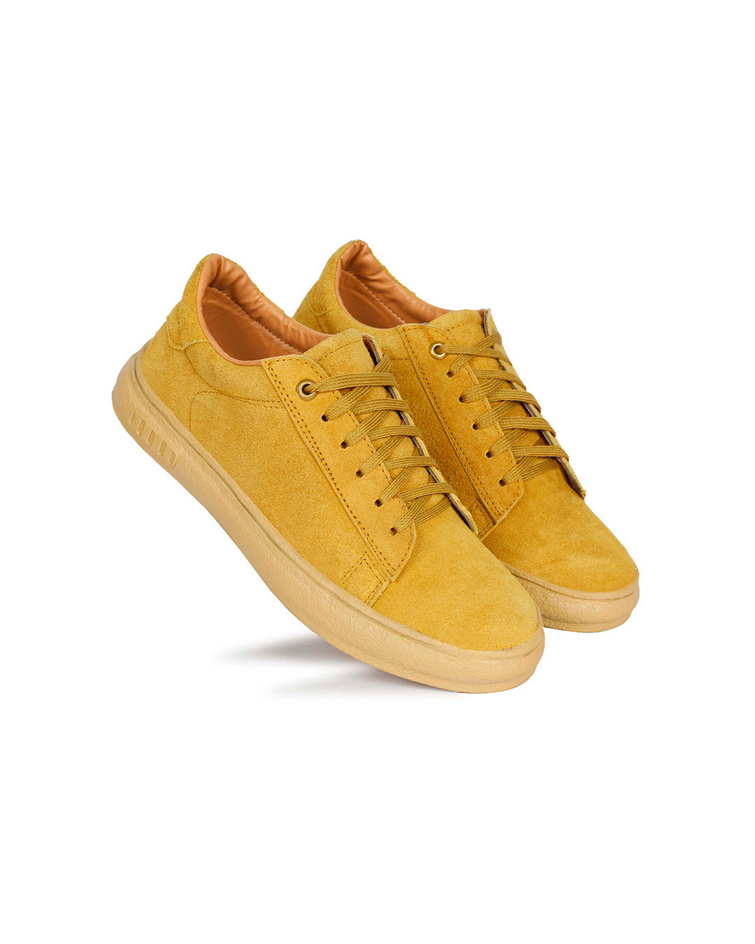 Shop Men's Yellow Casual Shoes-Back