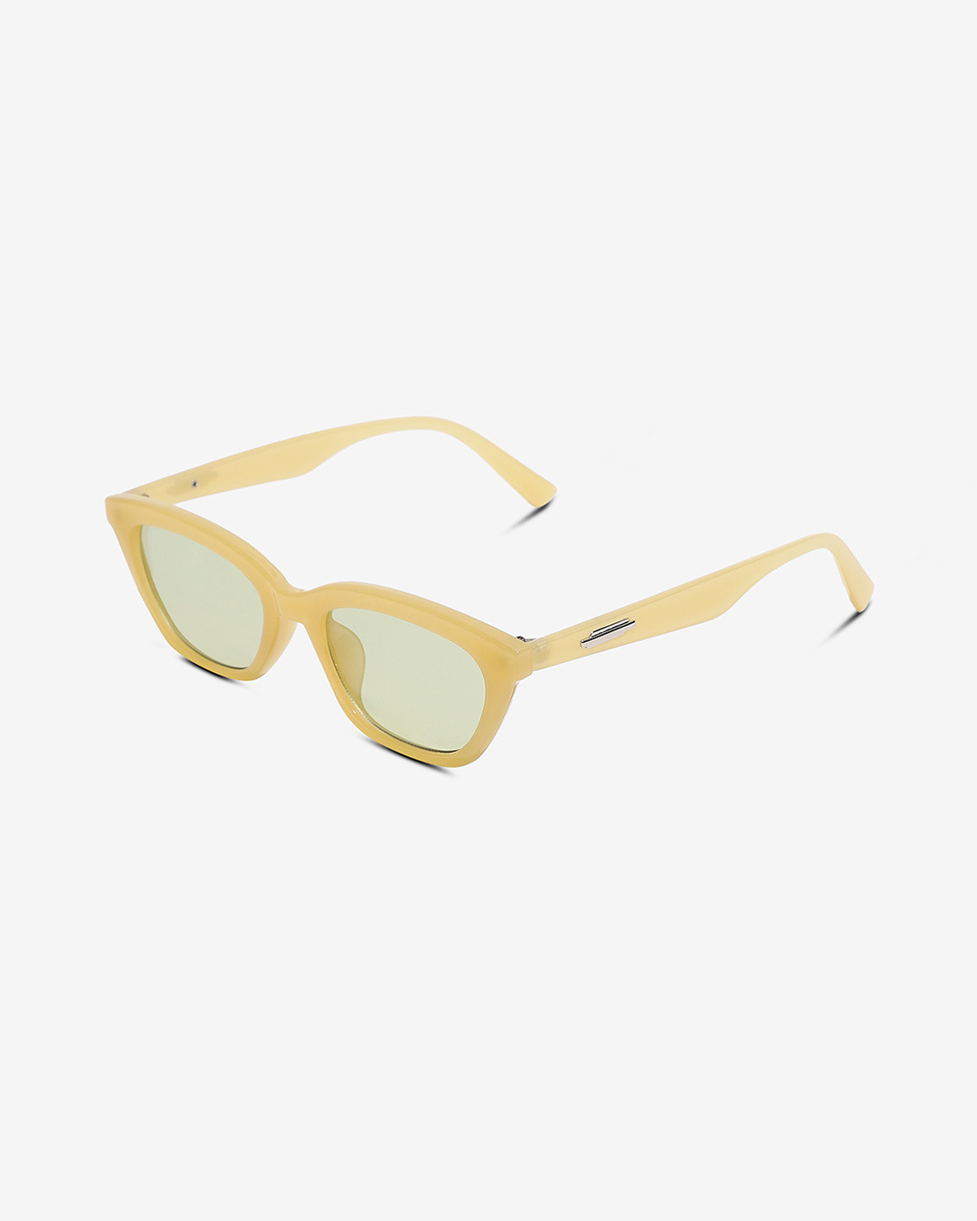 Shop Men's Yellow Wayfarer Polarised Lens Sunglasses-Back