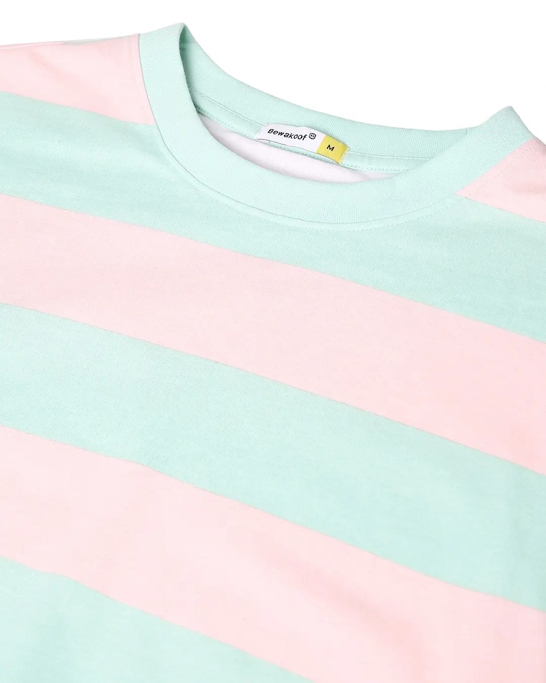 guess green and pink stripe