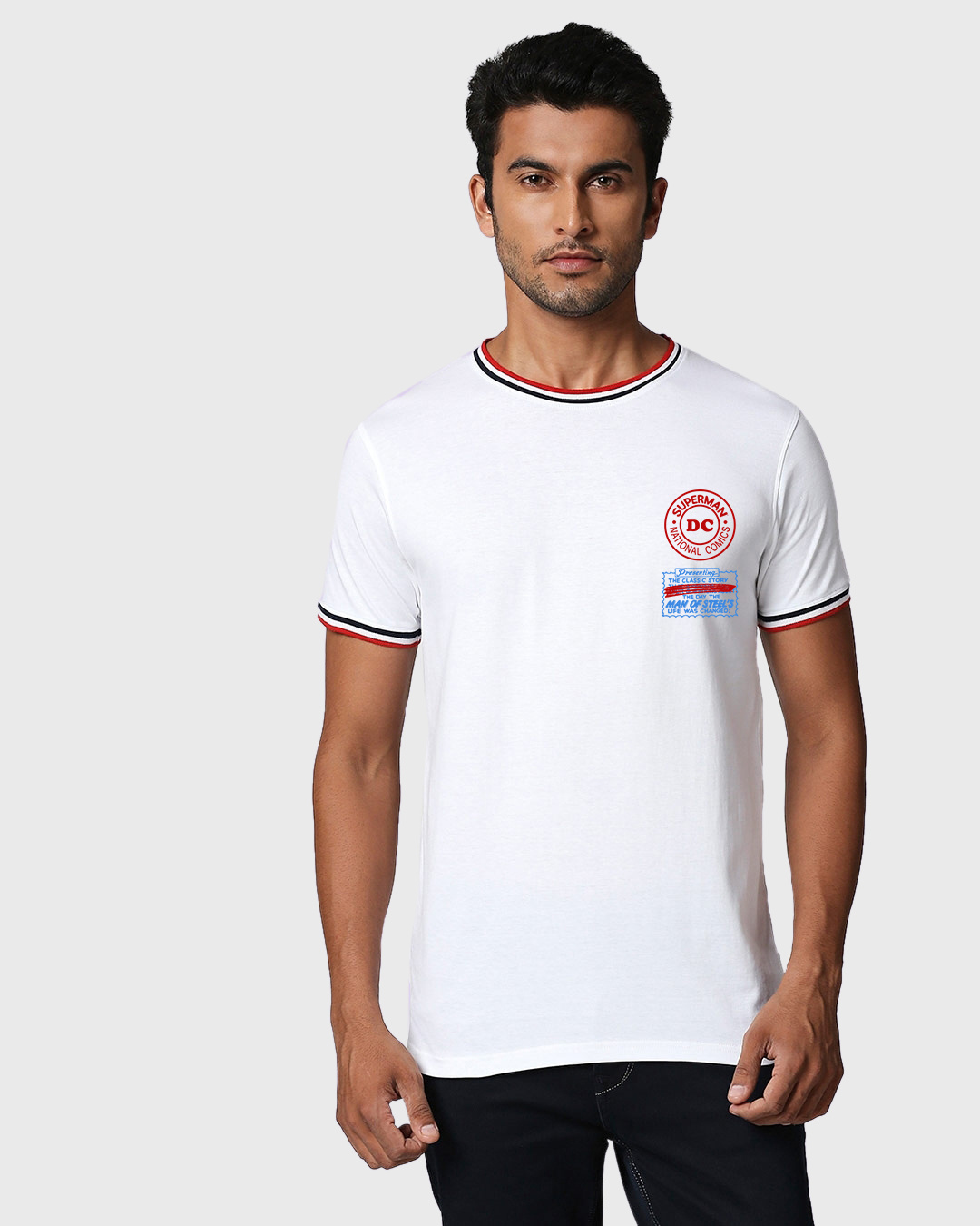 Shop Men's White Unbeatable Graphic Printed T-shirt-Back