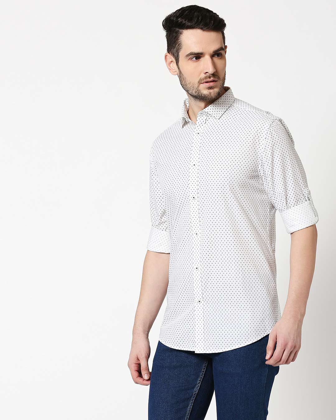 slim fit casual shirts