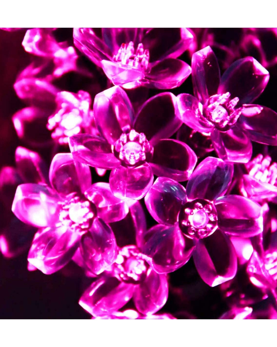 Shop 36 LED 8 Meter Pink Blossom Flower Fairy String Lights-Back