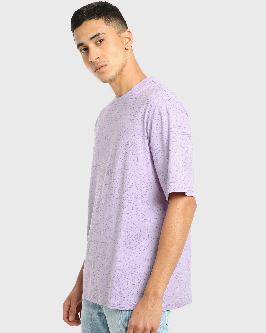 Blue Light.Men's Polyester Tee (AOP)