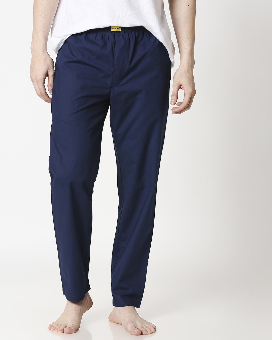 

Black Doodles Men' Pyjama Men' Printed Cotton Pyjama Bewakoof.com, Aop