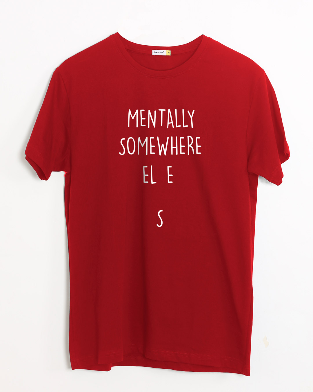 mentally somewhere else t shirt