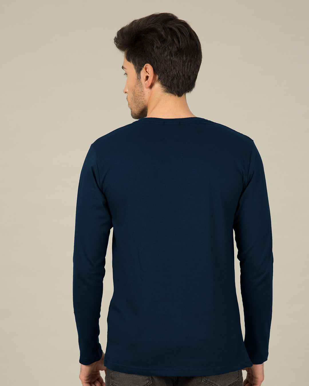 Shop Merged Mickey Glow In Dark Full Sleeve T-Shirt (DL) -Back