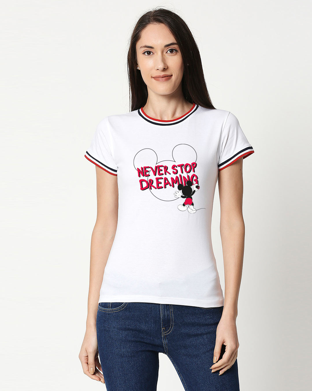 Shop Mickey Dreaming T-Shirt (DL)-Back