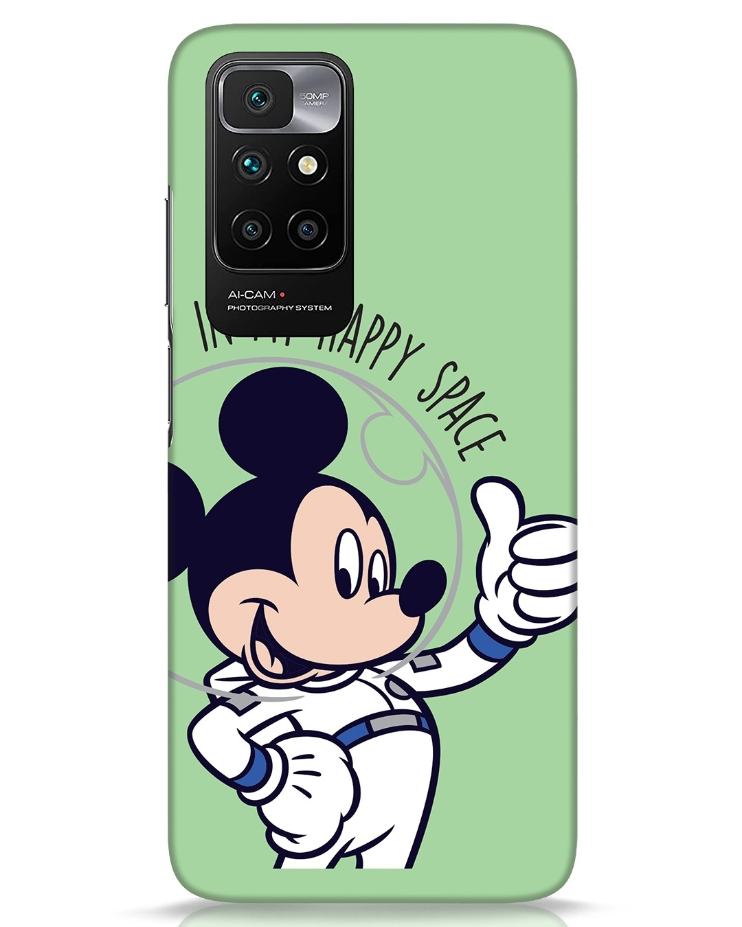 Buy Mickey Happy Space Designer Hard Cover For Xiaomi Redmi 10 Prime Online In India At Bewakoof 5899