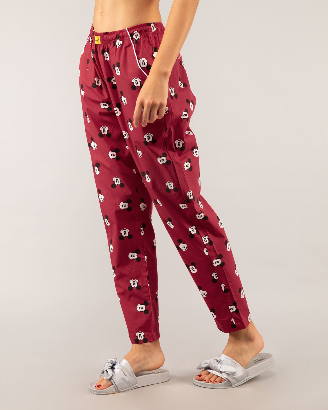 Shop Mickey Moods All Over Printed Pyjamas (DL)-Back