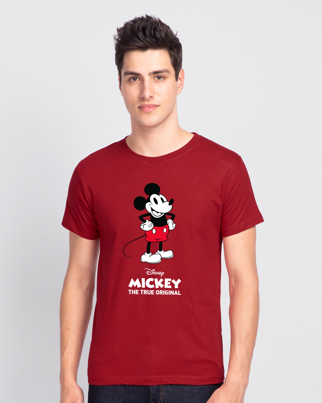 Shop Mickey Original Half Sleeve T-Shirt (DL)-Back