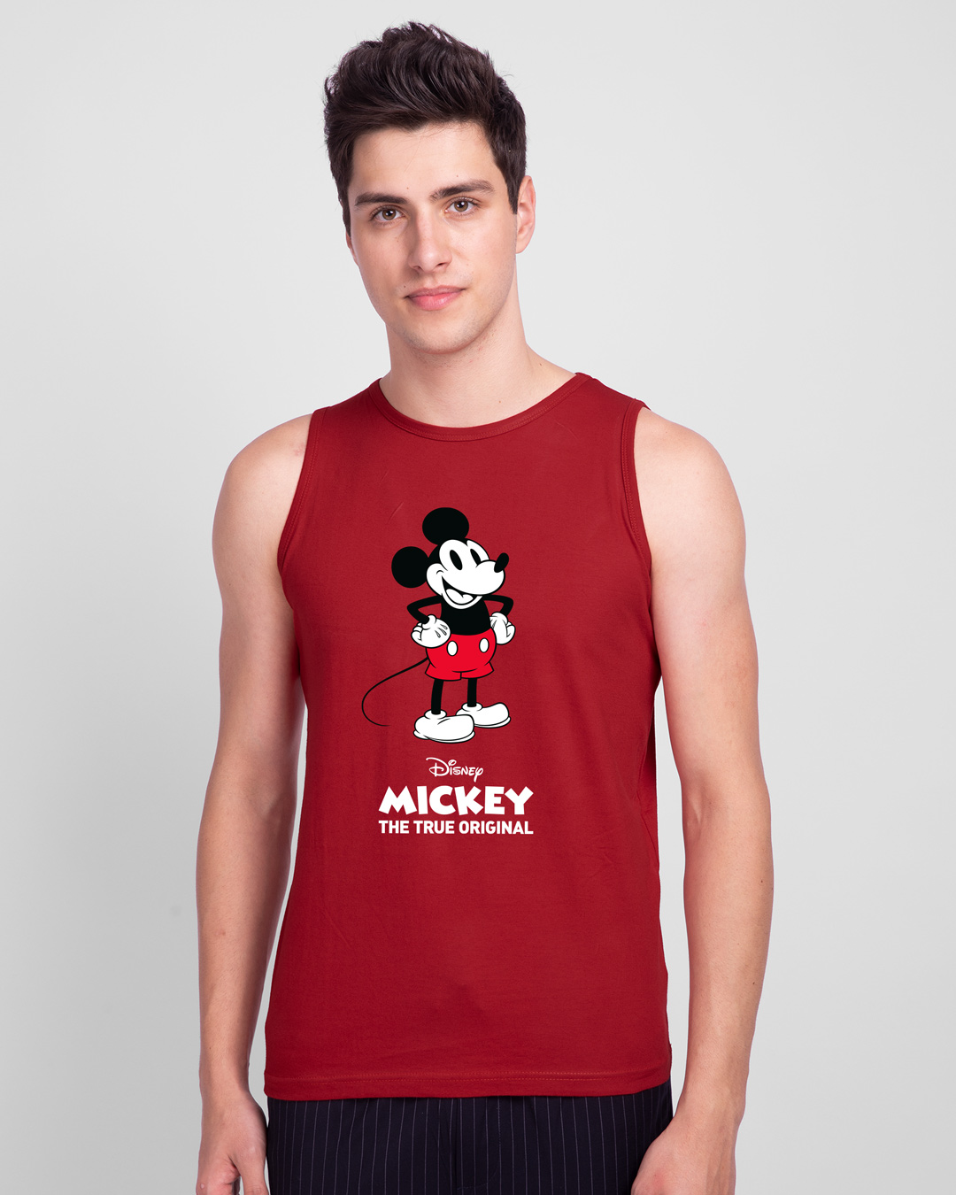 Shop Mickey Original Round Neck Vest (DL)-Back