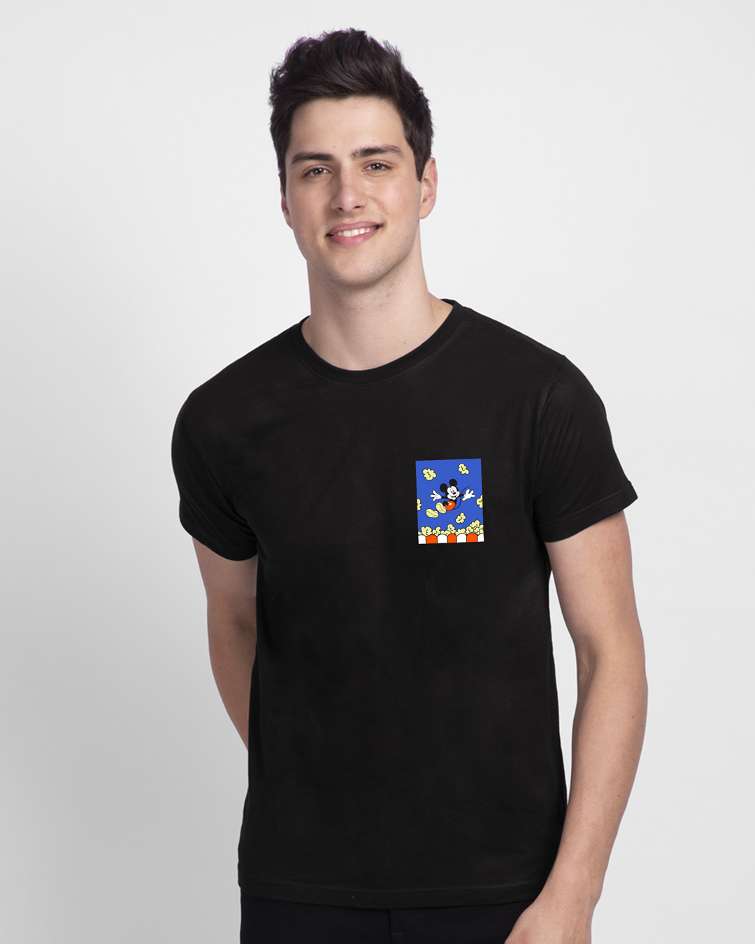 Shop Mickey Pop Half Sleeve T-Shirt (DL)-Back