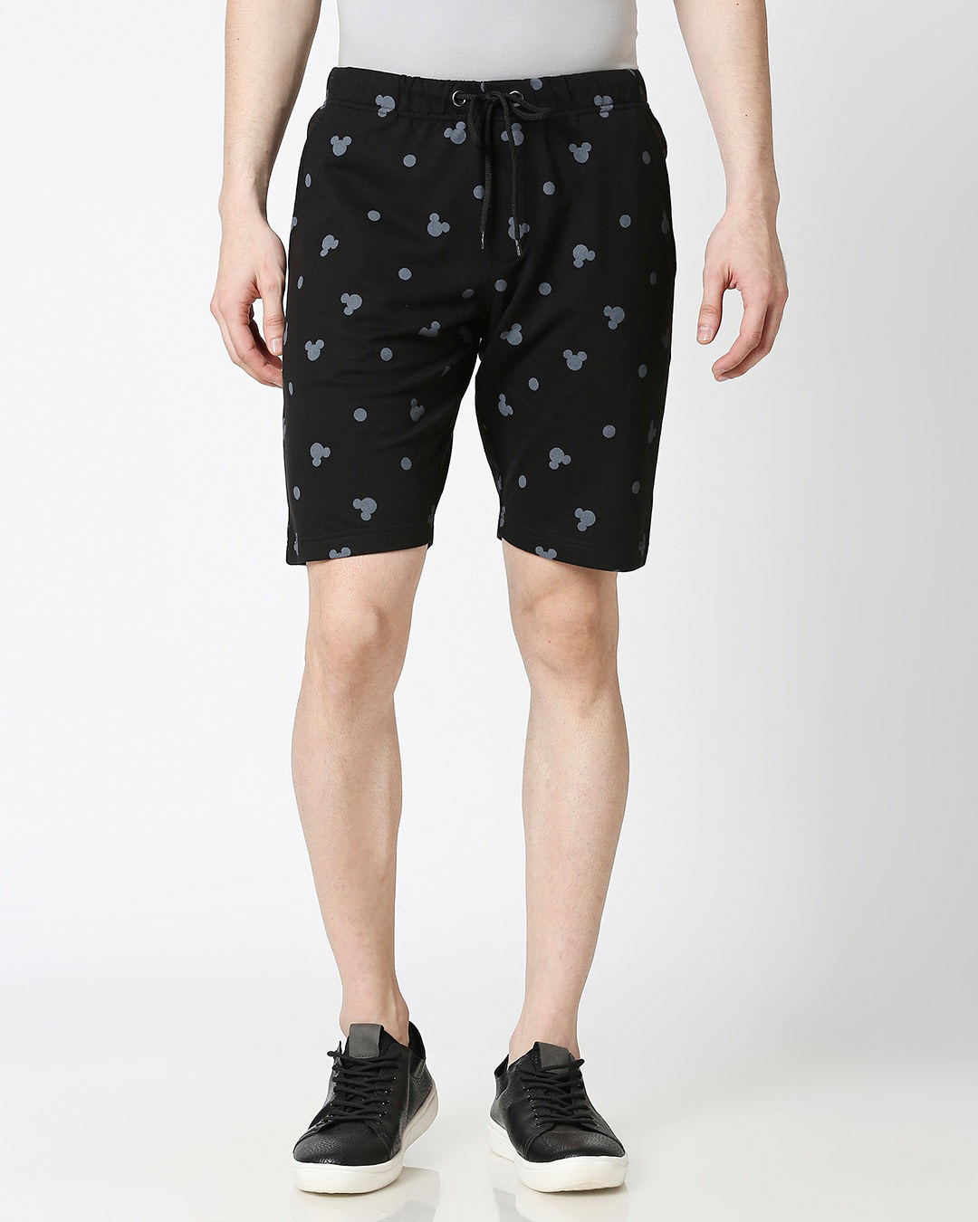 Shop Mickey silhouette AOP Shorts(DL)-Back
